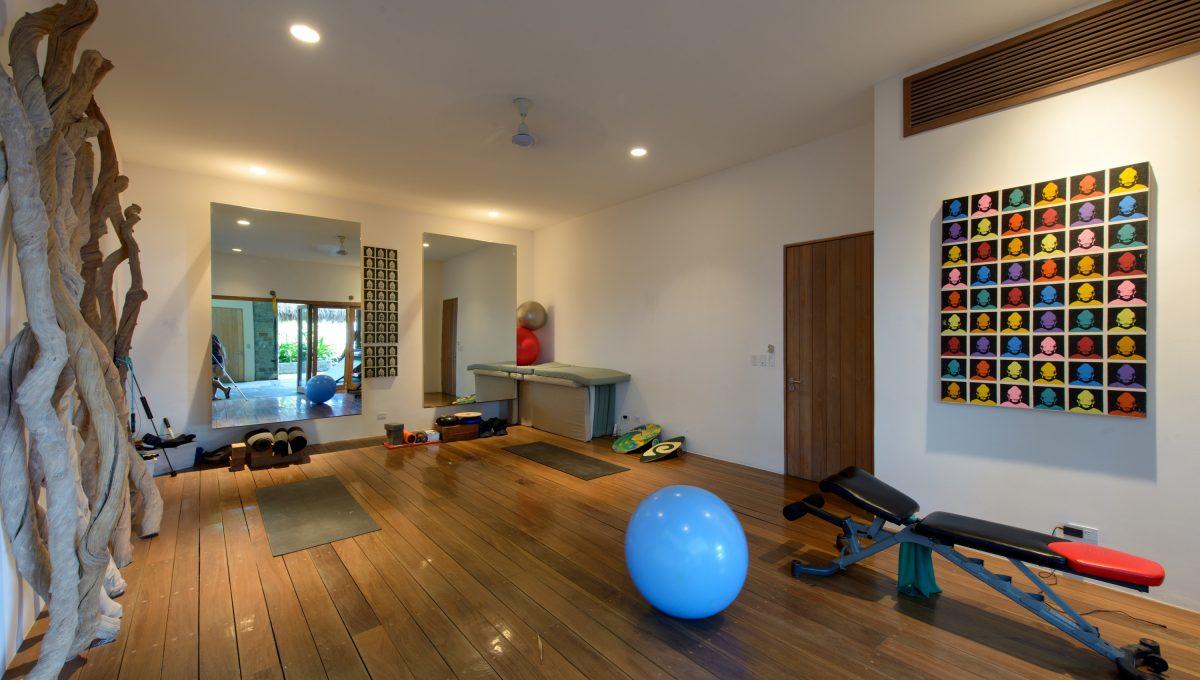 Exercise and Yoga room