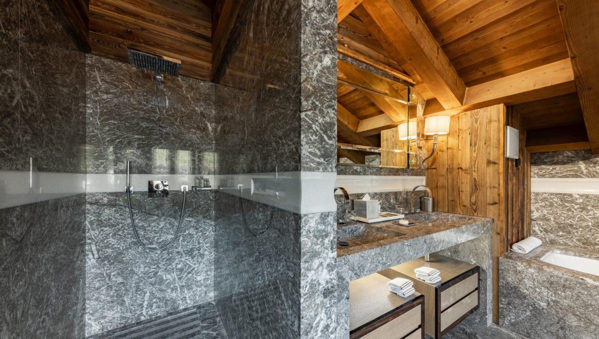 Marbled Bedroom, Chalet Style, Prestige Suite, Ultima Gstaad