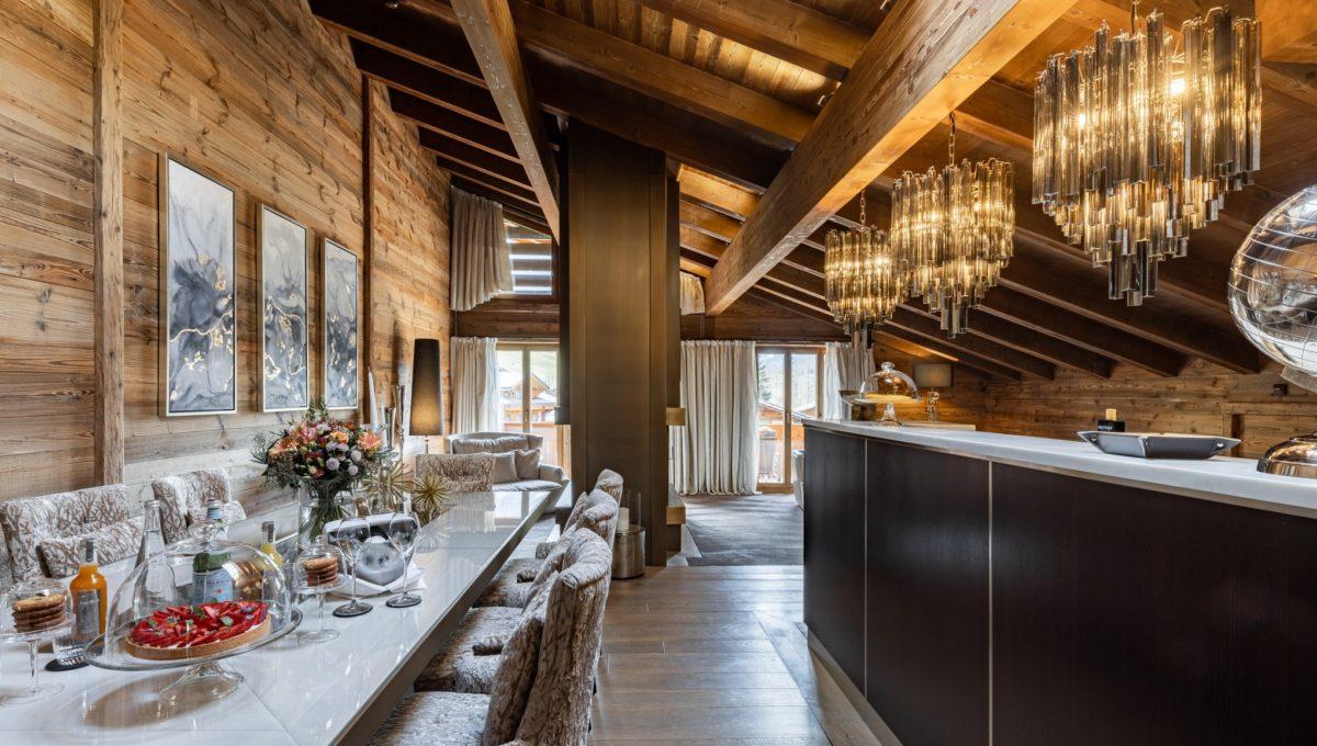 Decadent Dining, Two Bedroom Residence, Ultima Gstaad