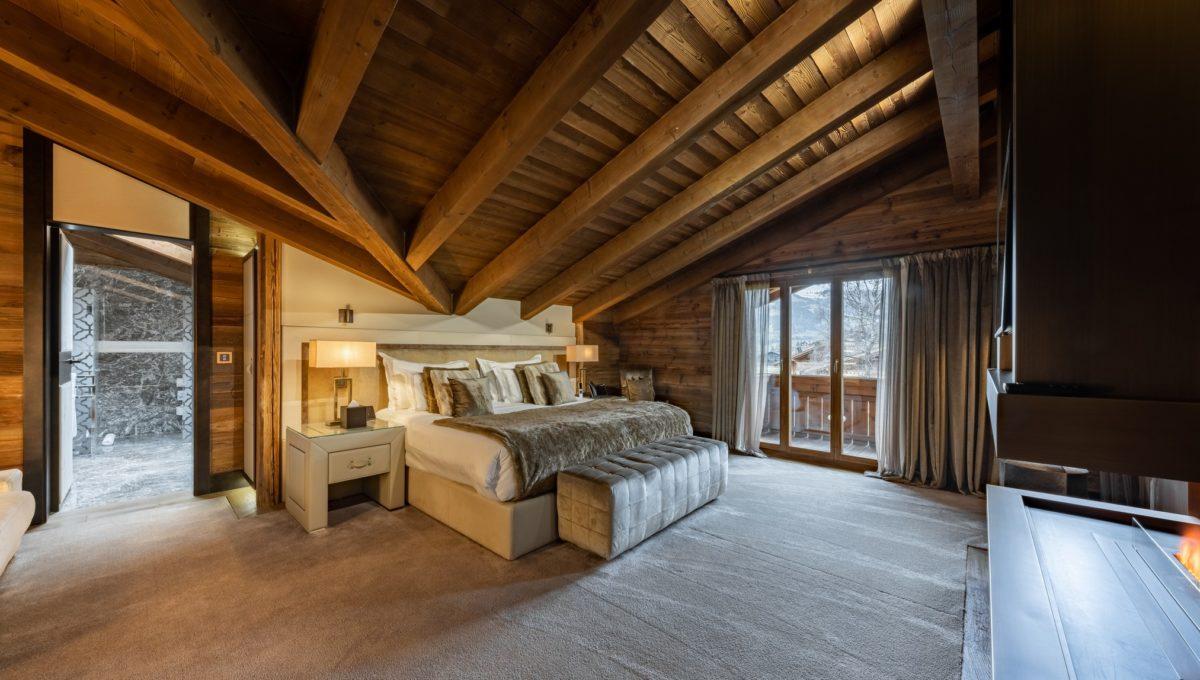 Junior Suite, Ultima Gstaad, Bedroom with a Balcony
