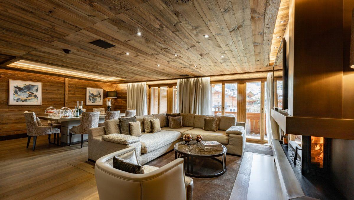 Ultima Gstaad, Four Bedroom Residence, Lounge