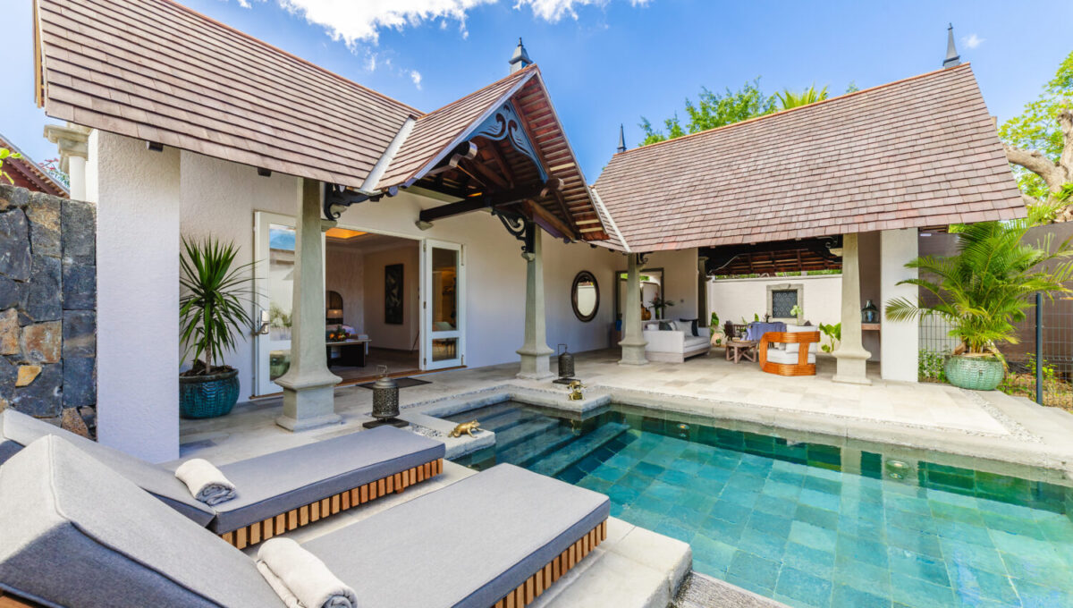 Luxury suite pool villa outdoor and pool